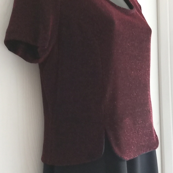 ⭐️ Host Pick ⭐️ VIP Petite | Black Metallic Layered Maxi Dress * New - Picture 7 of 11